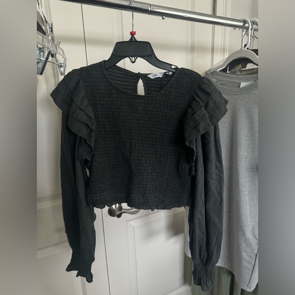 Zara long sleeve top NWTs